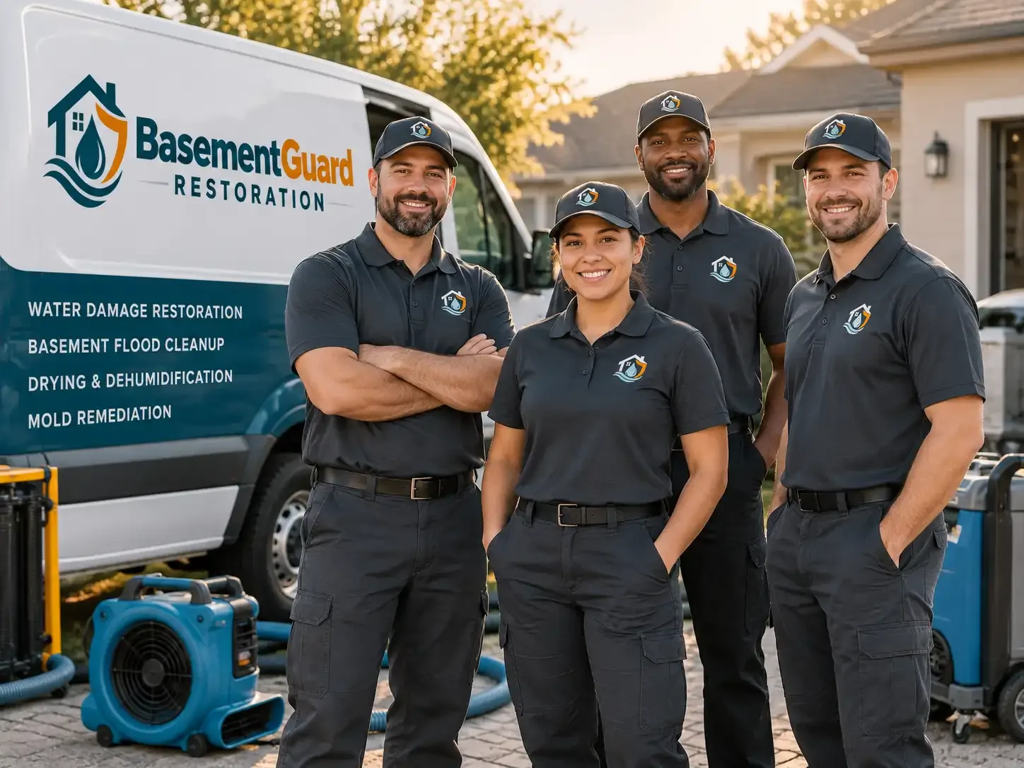 Basement Water Damage Restoration company in Korbel, CA